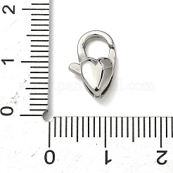 304 Stainless Steel Lobster Claw Clasps&nbsp;STAS-D069-03B-P