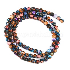 Natural Howlite Beads Strands&nbsp;G-Q017-C03-02