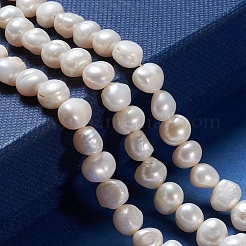Natural Cultured Freshwater Pearl Beads Strands&nbsp;X-PEAR-I004-08A