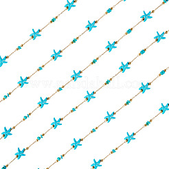 1M Handmade 316 Stainless Steel Starfish Link Chains&nbsp;CHS-TA0001-67C