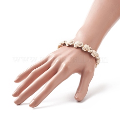 Dyed Synthetic Sea Turtle Beaded Stretch Bracelets for Women&nbsp;BJEW-JB09934-02