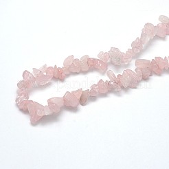 Natural Rose Quartz Beads Strands&nbsp;G-O049-B-36
