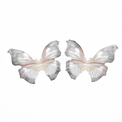 Polyester Fabric Wings Crafts Decoration&nbsp;X-FIND-S322-004