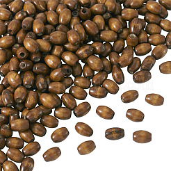 Spray Painted Natural Maple Wood Beads&nbsp;X-CD-TAC0003-01B