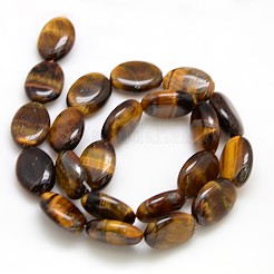 Natural Gemstone Tiger Eye Beads Strands&nbsp;G-L164-A-07