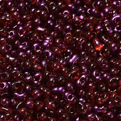 Spray Painted Glass Seed Beads&nbsp;SEED-F005-06A-04