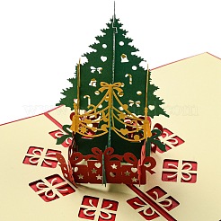 3D Pop Up Paper Greeting Card&nbsp;AJEW-P124-A01