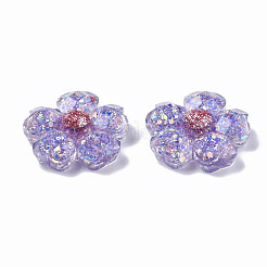 Transparent Resin Cabochons&nbsp;CRES-N034-18B