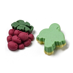 Cartoon Fruit Opaque Resin Cabochons&nbsp;RESI-D006-03