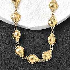 304 Stainless Steel Ladybug Link Chain Necklaces for Women Men&nbsp;NJEW-K249-21A-G