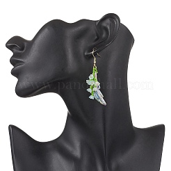 Handmade Glass Seed Beads Dangle Earrings&nbsp;EJEW-MZ00546