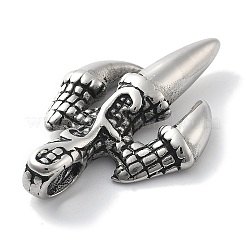 304 Stainless Steel Pendants&nbsp;STAS-Z098-11AS
