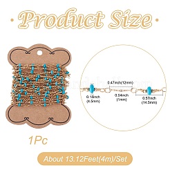 4M Brass Disc Link Chains&nbsp;CHC-TA0001-43