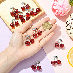 12Pcs Transparent Resin Pendants&nbsp;FIND-SC0019-48