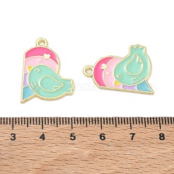 Alloy Enamel Pendants&nbsp;AL-CBA292F-01L-G