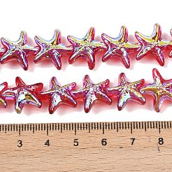 Electroplate Glass Beads Strands&nbsp;EGLA-P069-01A-AB