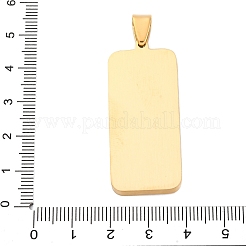 304 Stainless Steel Pendants&nbsp;STAS-U043-01G