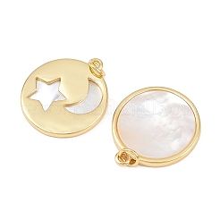 Natural Shell Pendants&nbsp;KK-L251-37G