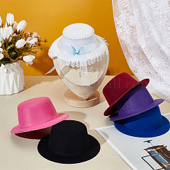 6Pcs 6 Colors EVA Fabric Hat Base&nbsp;DIY-BC0014-06