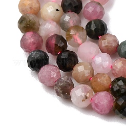 Natural Multicolor Tourmaline Beads Strands&nbsp;X-G-R362-11