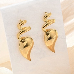 304 Stainless Steel Stud Earrings&nbsp;EJEW-K302-03G