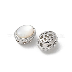 Brass Shell Beads&nbsp;KK-U052-41P