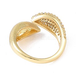 Brass Cuff Finger Rings&nbsp;RJEW-H227-02G-04