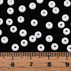 6/0 Half Plated Glass Beads&nbsp;SEED-N008-04H