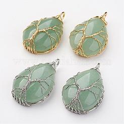 Natural Gemstone Pendants&nbsp;G-G949-M