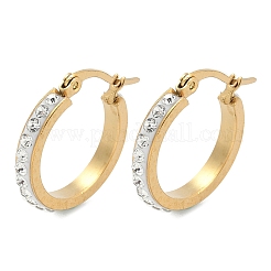 304 Stainless Steel Hoop Earrings&nbsp;LS-EJEW-N0031-11G