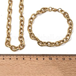 Unisex 304 Stainless Steel Bracelets & Necklaces&nbsp;SJEW-L199-11G