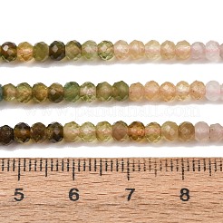 Gradient Color Natural Multicolor Tourmaline Beads Strands&nbsp;G-D110-E02-03
