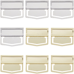 16Pcs 2 Colors Stainless Steel Bookmarks Page Clip&nbsp;AJEW-CP0010-94