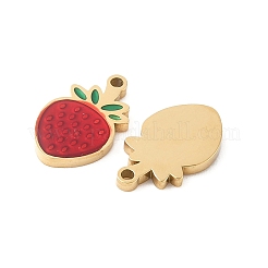 304 Stainless Steel Enamel Charms&nbsp;STAS-R168-02I-G