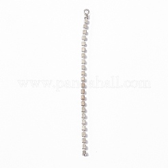 Brass Crystal Rhinestone Cup Chain Big Pendants&nbsp;KK-A167-03P