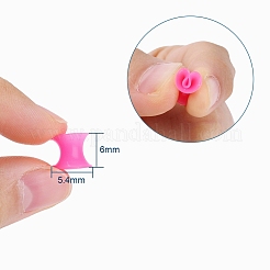 32Pcs 16 Colors Silicone Thin Ear Gauges Flesh Tunnels Plugs&nbsp;FIND-YW0001-17A