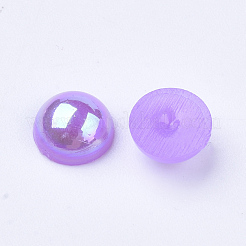 ABS Imitation Pearl Cabochons&nbsp;OACR-Q176-6mm-M