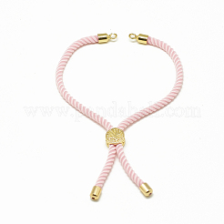 Nylon Twisted Cord Bracelet Making&nbsp;MAK-T003-G
