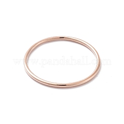 925 Sterling Silver Plain Band Rings For Women&nbsp;RJEW-S006-03RG