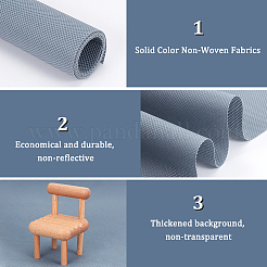 Solid Color Non-Woven Fabrics for Photography&nbsp;DIY-WH0568-09B