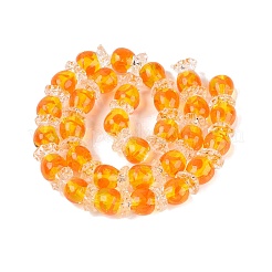 Inner Flower Handmade Lampwork Beads&nbsp;LAMP-Q039-13B