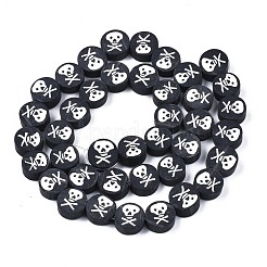 Handmade Polymer Clay Bead Strands&nbsp;CLAY-S096-034