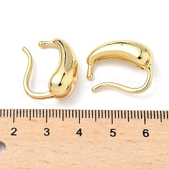 Teardrop Brass Cuff Earrings&nbsp;EJEW-A132-11G