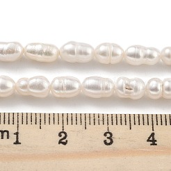 Natural Cultured Freshwater Pearl Beads Strands&nbsp;PEAR-P062-06B