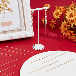 20Pcs Brass Snake Chain Tassel Pendants&nbsp;KK-BBC0013-68