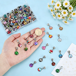 100Pcs Alloy European Dangle Charms&nbsp;HJEW-PH02622