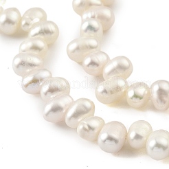 Natural Cultured Freshwater Pearl Beads Strands&nbsp;PEAR-A006-27-X