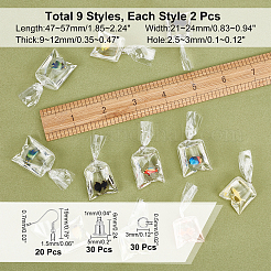 DIY Goldfish Water Bag Dangle Earring Making Kit&nbsp;DIY-CA0003-90