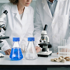 Reusable Glass Reagent Bottle with Screw Top Caps&nbsp;CON-WH0100-39A