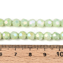 Anti-Tarnish Electroplate Glass Beads Strands&nbsp;EGLA-T021-6mm-15-10